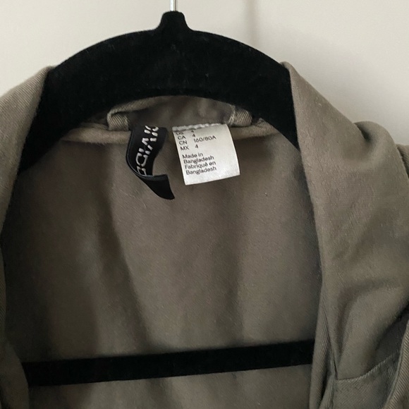 Olive Green Utility Jacket - Picture 2 of 5